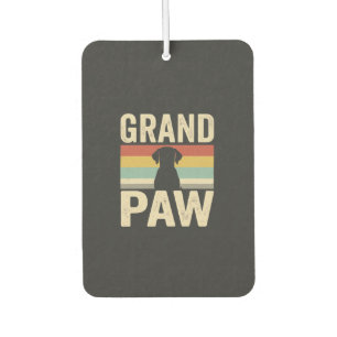 Grand Paw Vintage Hund Retro Autolufterfrischer