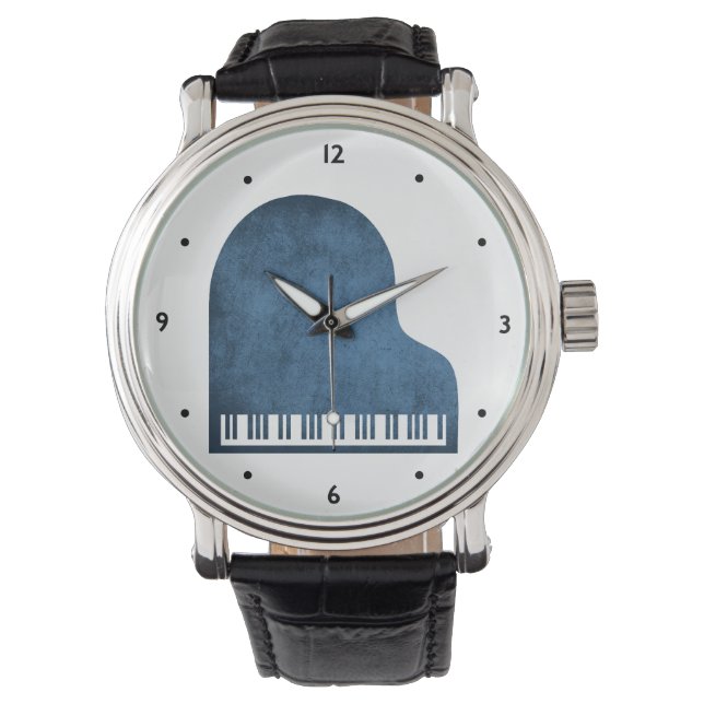 Grand Piano Blues Armbanduhr (Vorderseite)