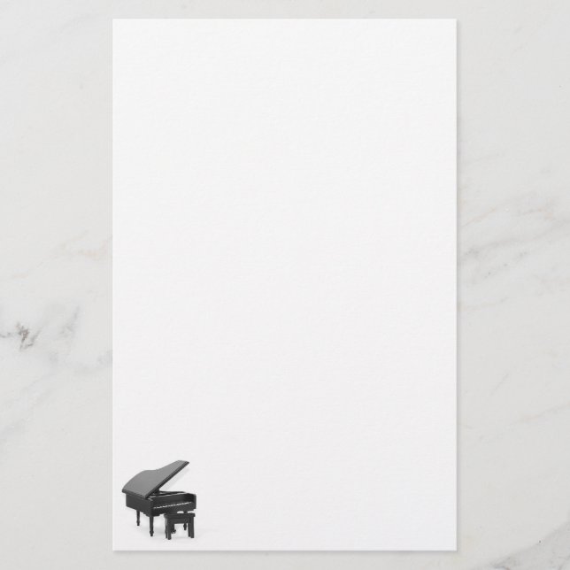 Grand Piano Briefpapier (Vorderseite)
