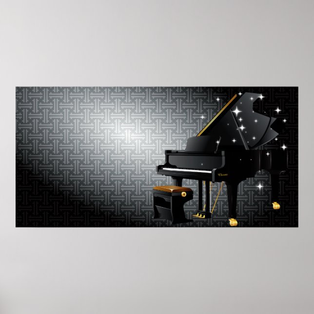 Grand Piano Poster (Vorne)