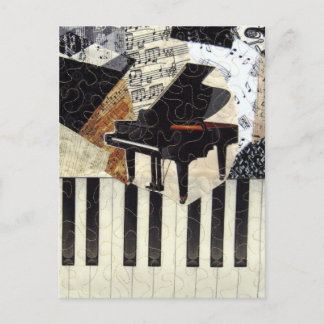 Grand Piano Postkarte
