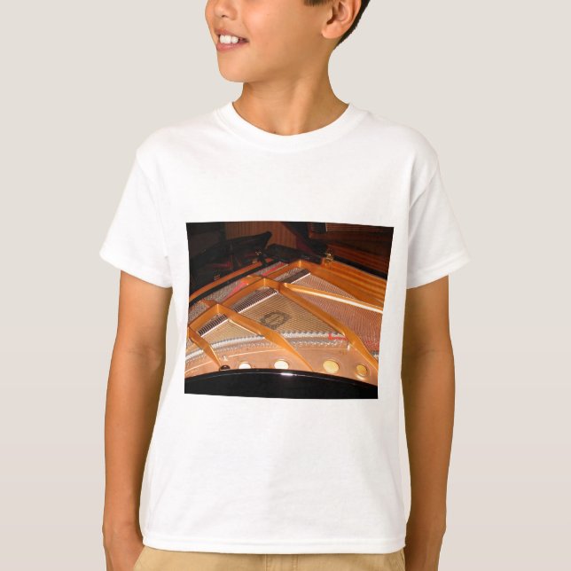 Grand Piano Soundboard T-Shirt (Vorderseite)