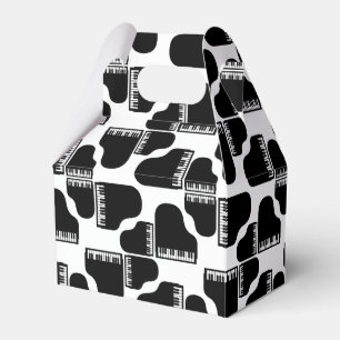Grand Pianos Music Themed CUSTOM HINTERGRUNDFARBE Geschenkschachtel