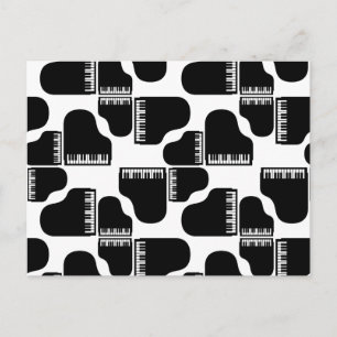 Grand Pianos Music Themed Piano Art CUSTOM FARBE Postkarte