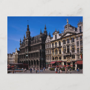 Grand Place, Brüssel, Belgien Postkarte