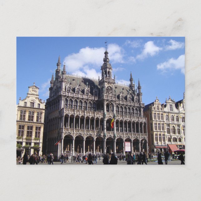 Grand-Place, Brüssel, Belgien Postkarte (Vorderseite)