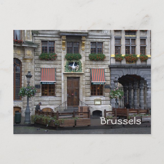 Grand Place, Brüssel Postkarte (Vorderseite)