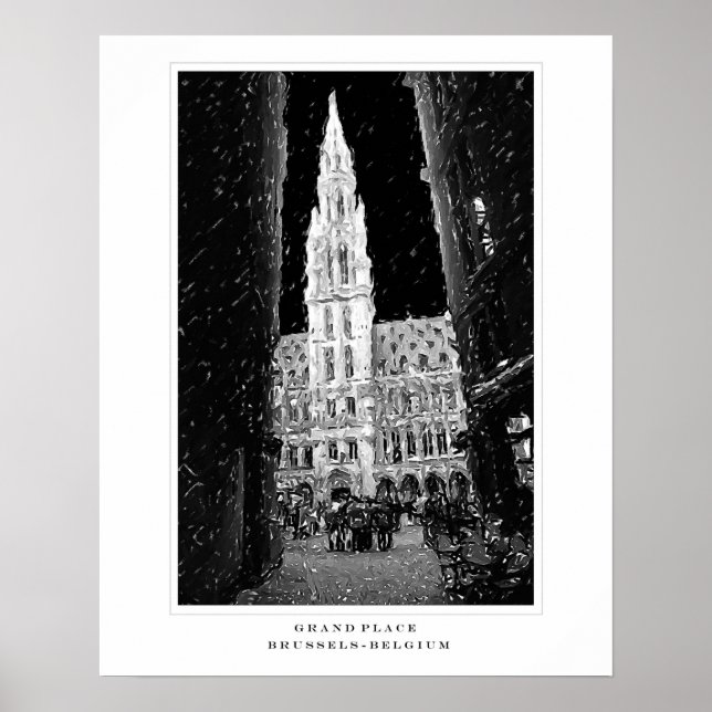Grand Place Poster (Vorne)