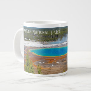 Grand Prisma Spring Yellowstone Nationalpark Jumbo-Tasse