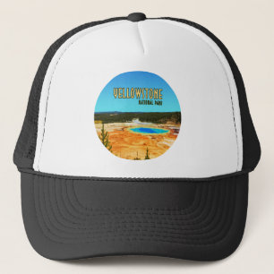 Grand Prisma Yellowstone Nationalpark Vintag Truckerkappe