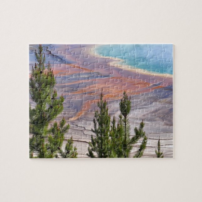 Grand Prismatic Aussicht Puzzle (Horizontal)