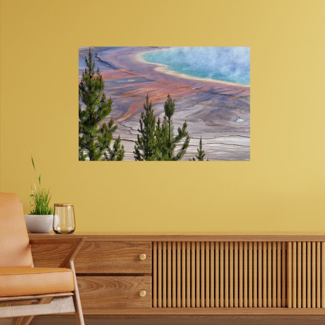 Grand Prismatic Overlook Poster (Wohnzimmer 2)