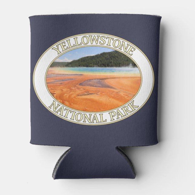 Grand Prismatic Spring auf dem Yellowstone Nationa Dosenkühler (Vorderseite)