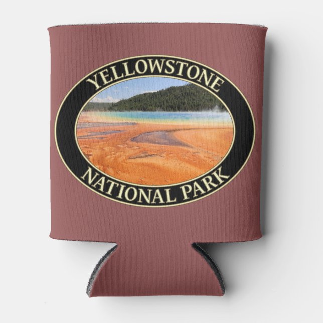 Grand Prismatic Spring auf dem Yellowstone Nationa Dosenkühler (Vorderseite)