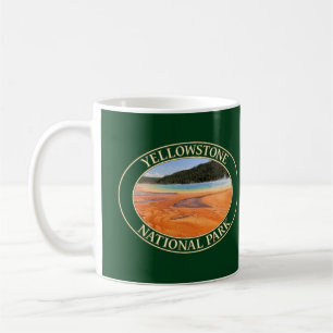 Grand Prismatic Spring auf dem Yellowstone Nationa Kaffeetasse