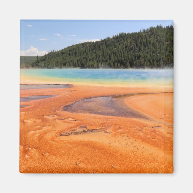 Grand Prismatic Spring, Yellowstone Nationalpark Magnet (Vorne)