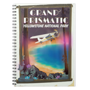 Grand Prismatic, Yellowstone Nationalpark, USA Notizblock