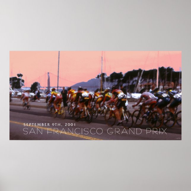 Grand Prix Bicycle Race 2001 Poster (Vorne)