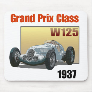 Grand Prix Class W125 Mousepad