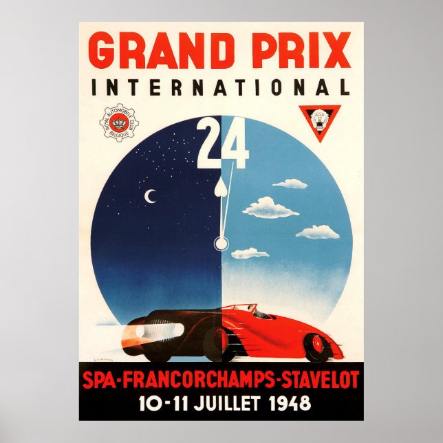 Grand Prix Internationaler Wellness-Center Francor Poster (Vorne)