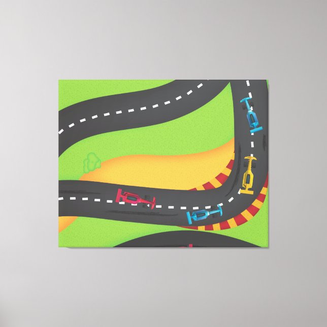 Grand Prix Leinwanddruck (Vorderseite)