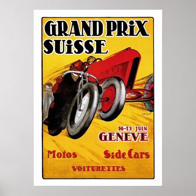 Grand Prix Suisse Poster (Vorne)
