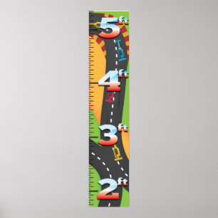 Grand-Prix-Wachstumsdiagramm. Poster