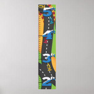 Grand-Prix-Wachstumsdiagramm. Poster