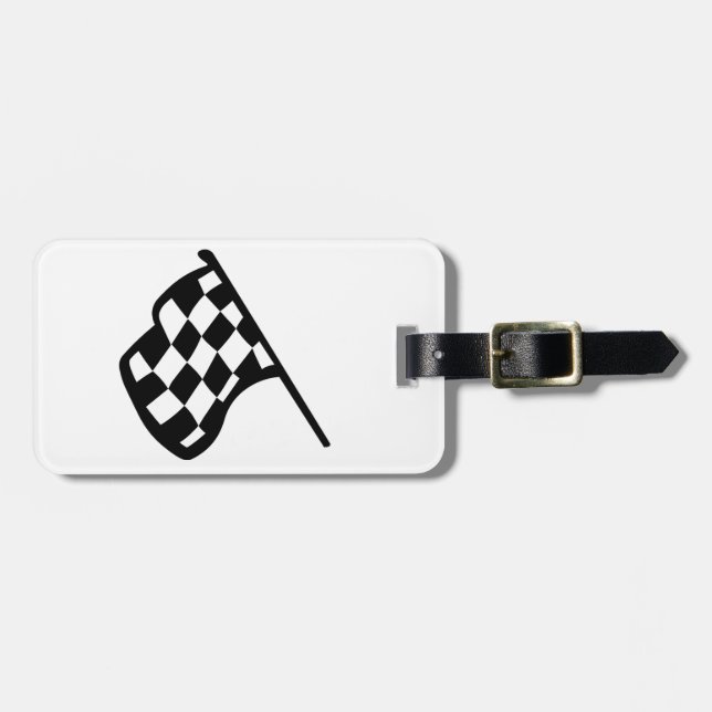 Grand- Prixflagge Gepäckanhänger (Vorderseite horizontal)