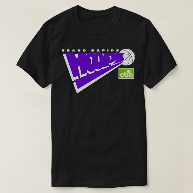 Grand Rapids Hoops CBA Basketball T-Shirt (Design vorne)