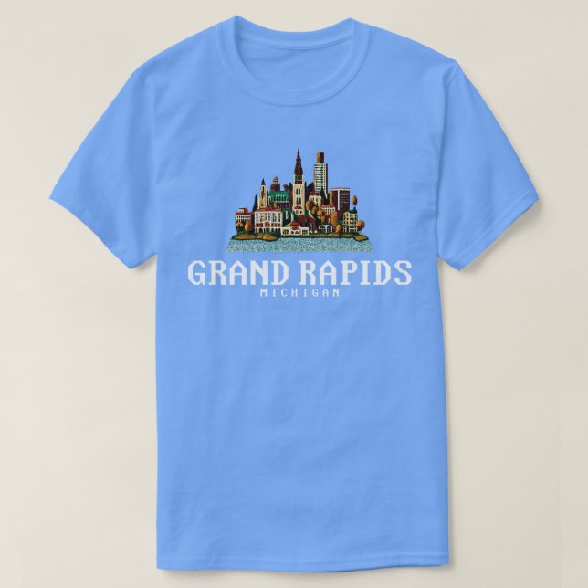 Grand Rapids Michigan T-Shirt (Design vorne)