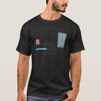 Grand Rapids Michigan Travel Poster Art T-Shirt