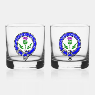 Grand Rapids Scottish Society Whisky Glasses Whiskyglas