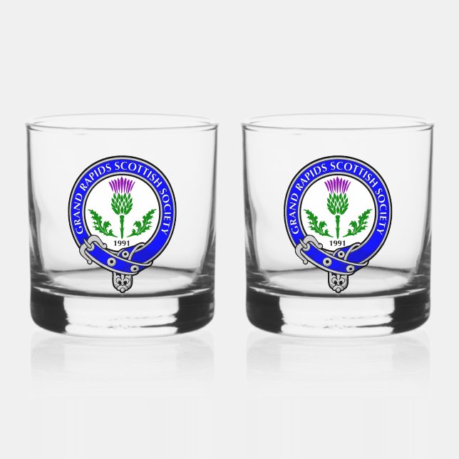 Grand Rapids Scottish Society Whisky Glasses Whiskyglas (Vorderseite)