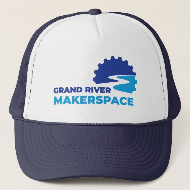 Grand River Makerspace Tee Shirt Truckerkappe (Vorderseite)