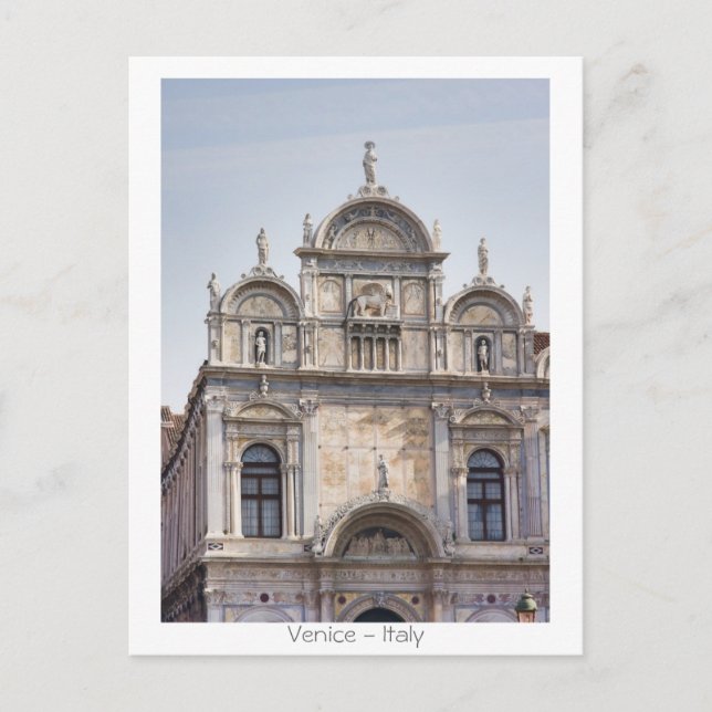 Grand School of St. Marco Postkarte (Vorderseite)