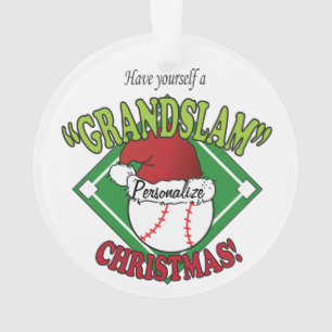 Grand Slam ⚾ Baseball Weihnachten Ornament