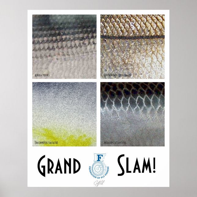 Grand Slam Saltwater Poster (Vorne)