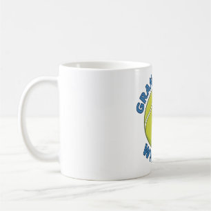 Grand-Slam-Sieger Tennisball Sportmeister Kaffeetasse