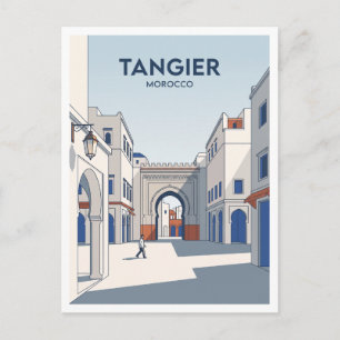 Grand Socco und Bab Fass Tanger Marokko Reise Postkarte