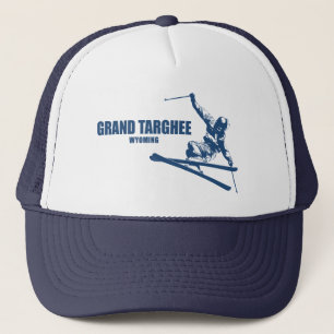 Grand Targhee Resort Wyoming Skifahrer Truckerkappe