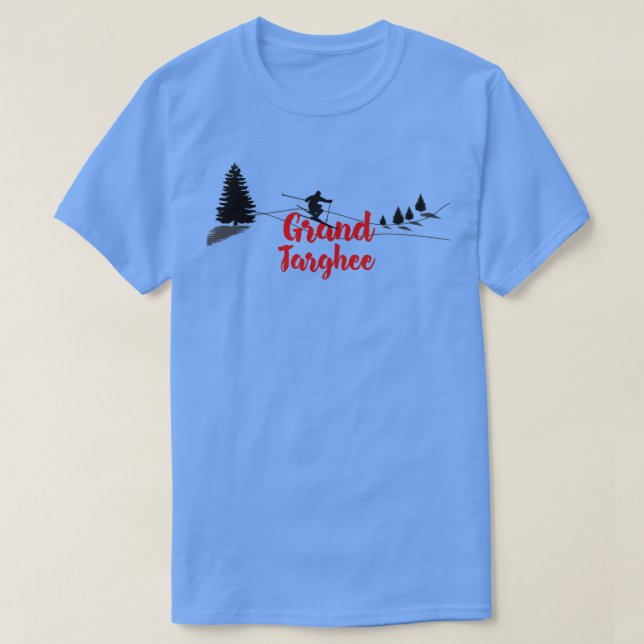 Grand Targhee Ski Long T-Shirt (Design vorne)