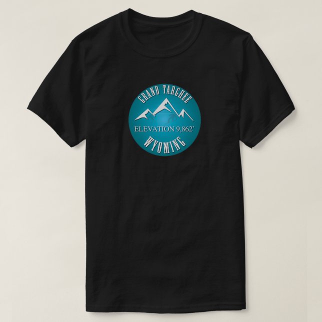Grand Targhee Wyoming Ski Snowboard T-Shirt (Design vorne)