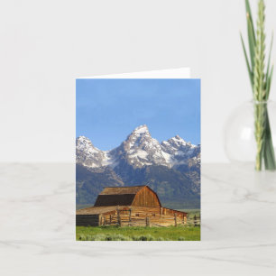 Grand Teton Berge Karte