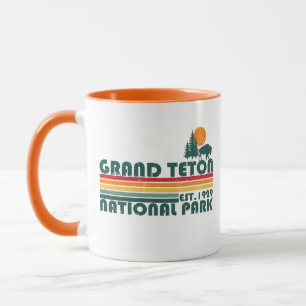 Grand-Teton-Berge Nationalpark Wyoming Tasse