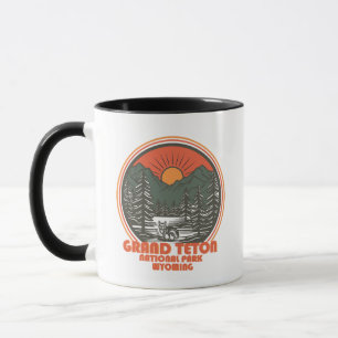 Grand Teton Berge Nationalpark Wyoming Tasse