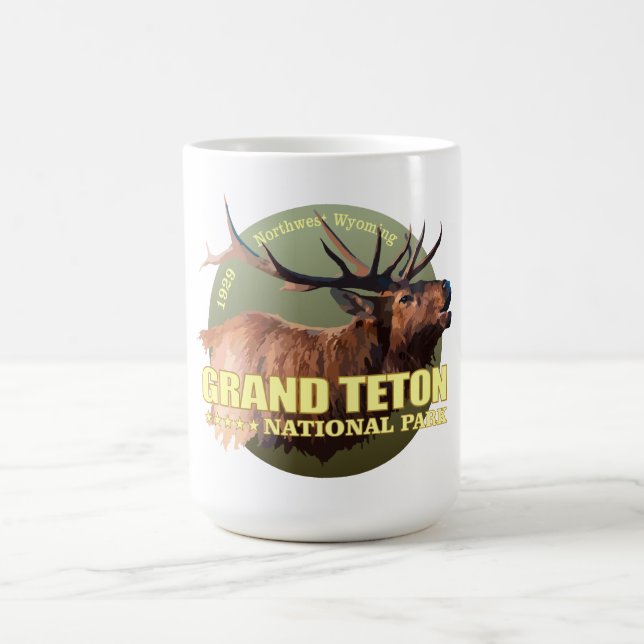 Grand Teton (Elk) WT Kaffeetasse (Mittel)