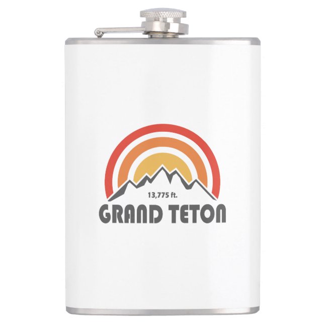 Grand Teton Flachmann (Vorderseite)
