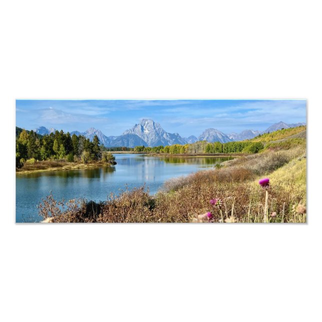Grand Teton Fotodruck (Vorne)