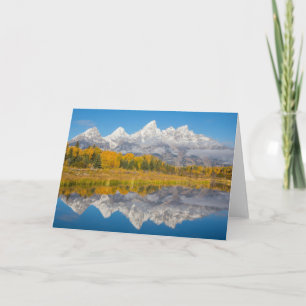 Grand-Teton-Gebirge Wyoming Karte